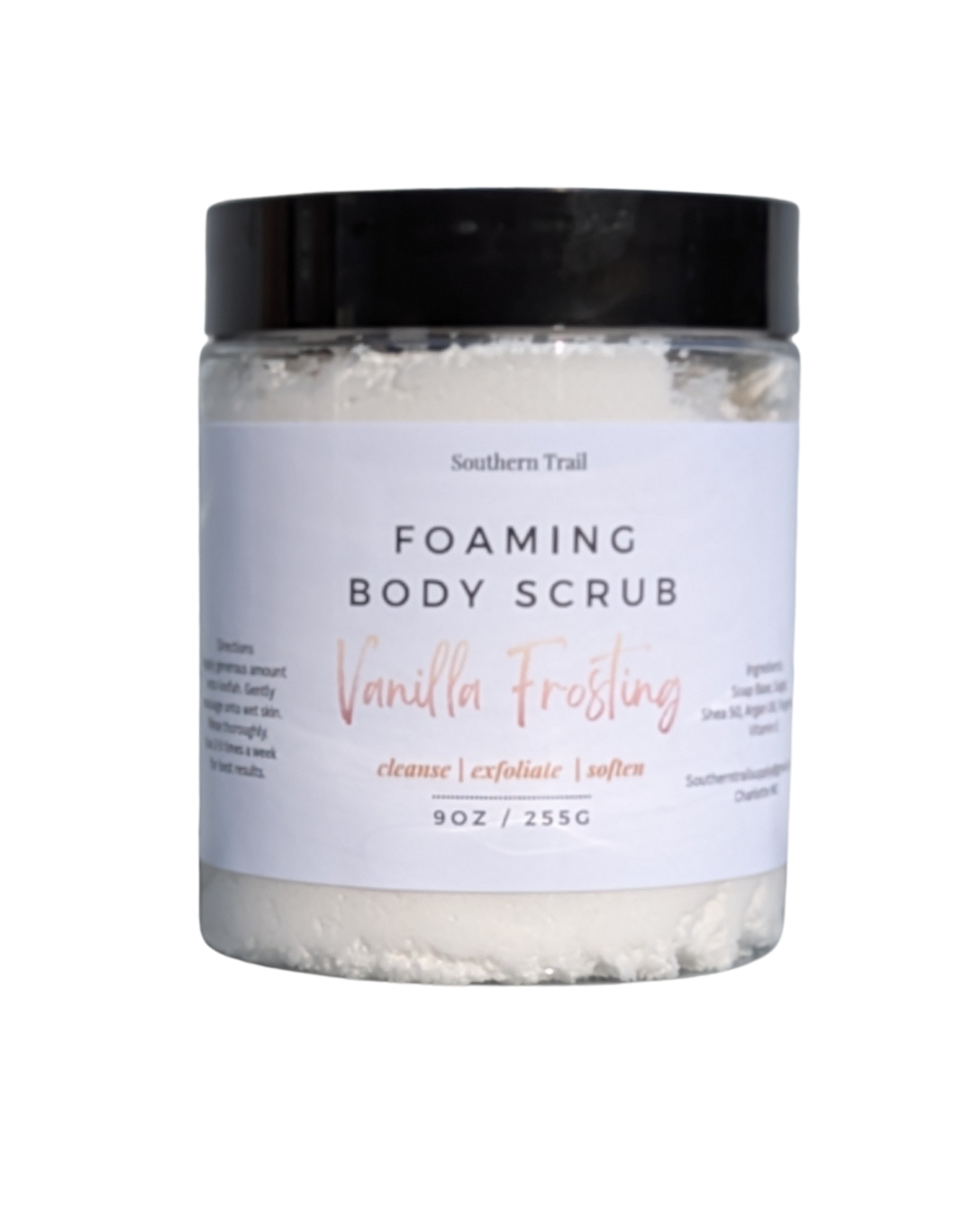 Vanilla Frosting Foaming Body Scrub