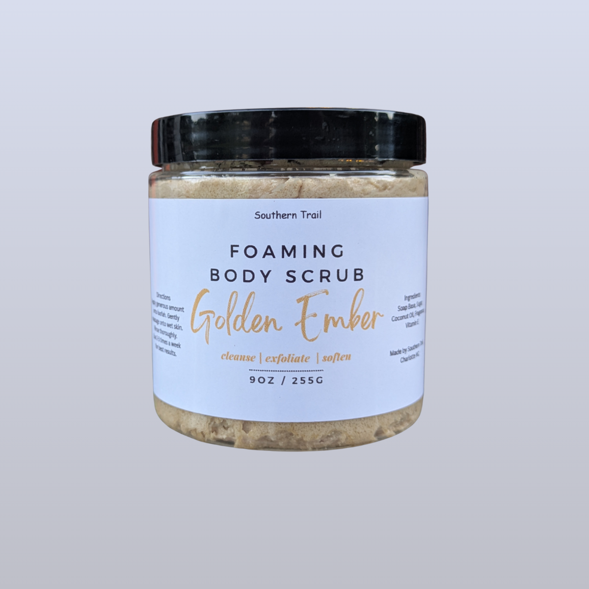 Golden Embers Foaming Body Scrub