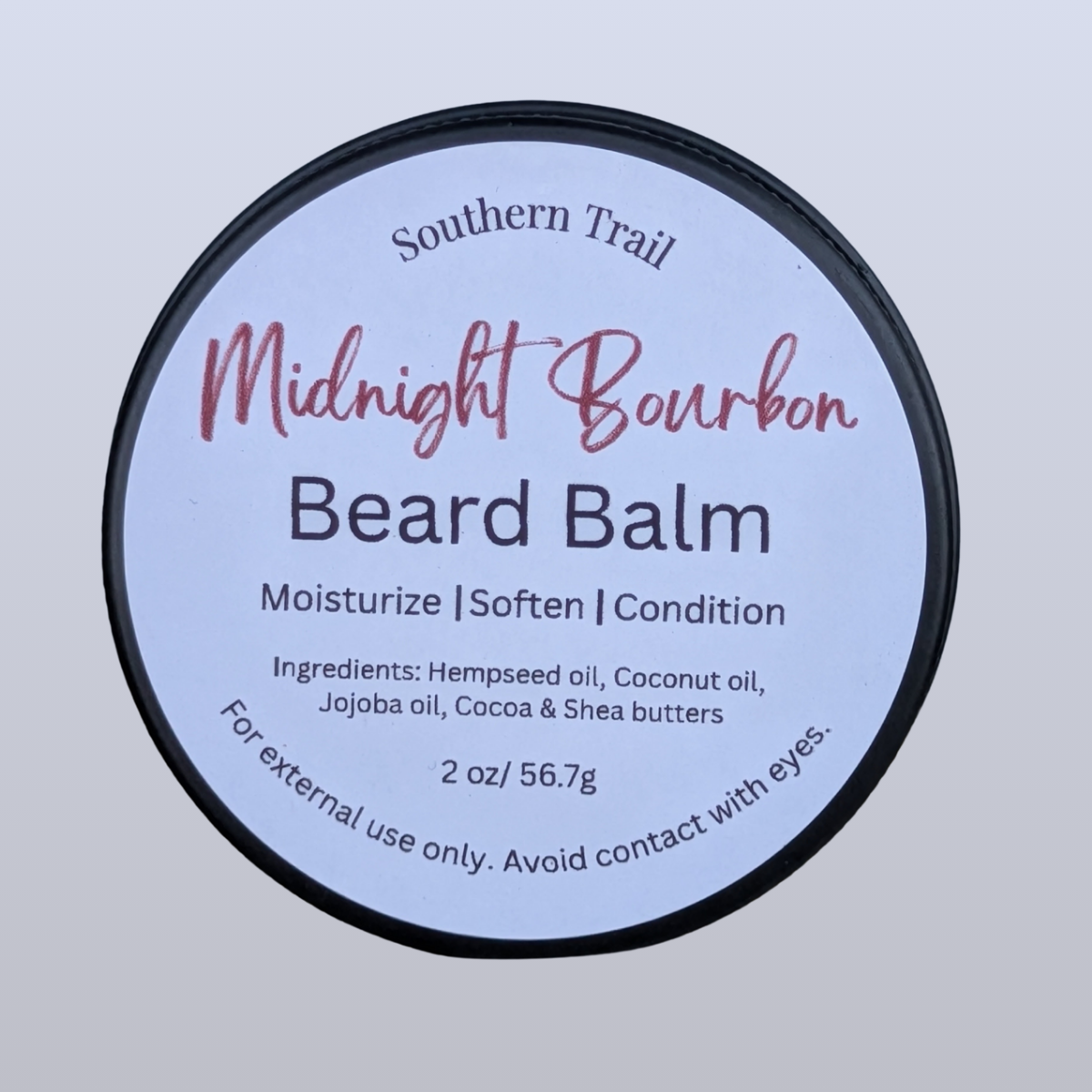 Midnight Bourbon Beard Balm