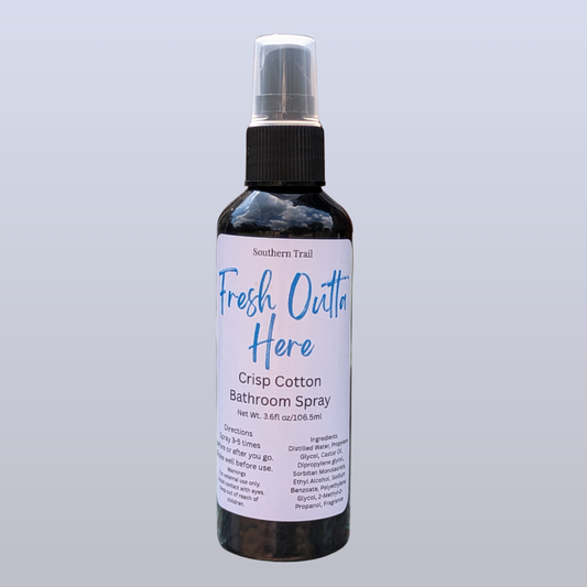 Crisp Cotton Bathroom Spray
