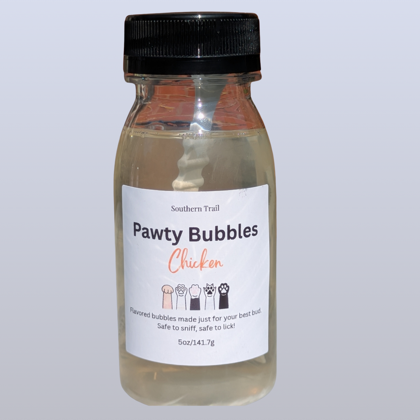Flavored Bubbles for Dogs