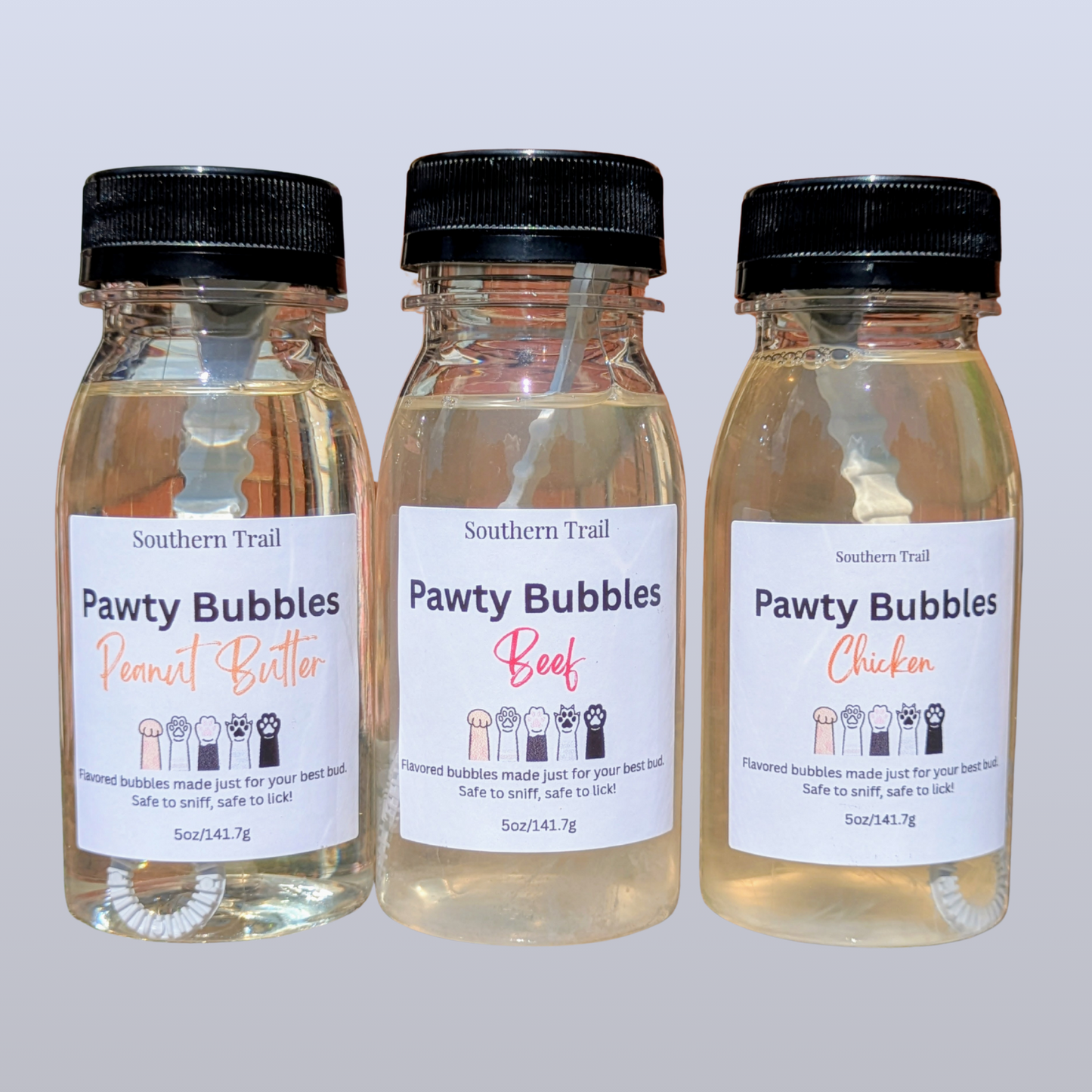 Flavored Bubbles for Dogs