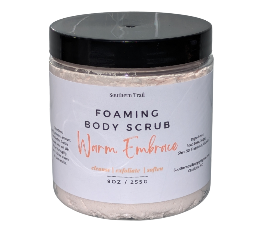Warm Embrace Foaming Body Scrub