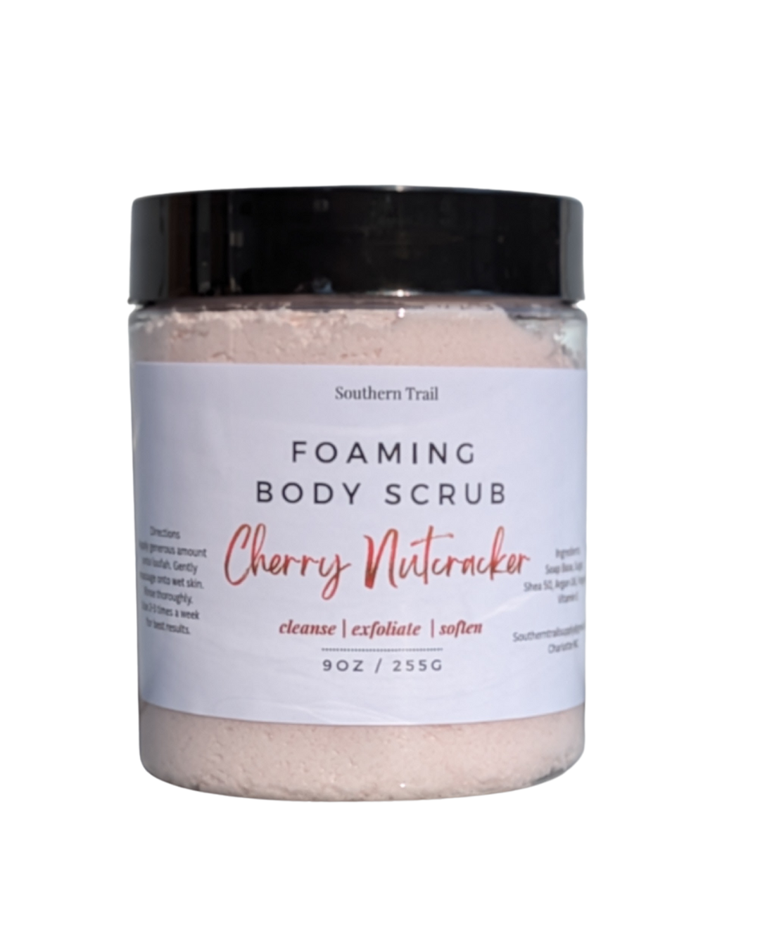 Cherry Nutcracker Foaming Body Scrub