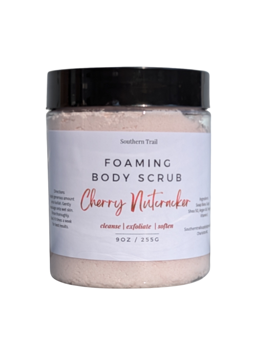 Cherry Nutcracker Foaming Body Scrub