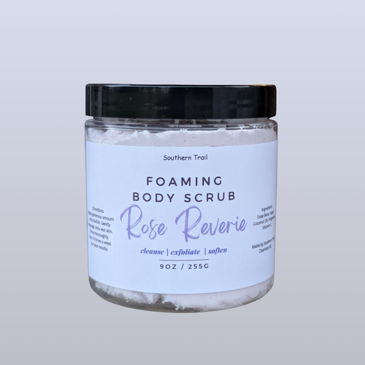 Rose Reverie Foaming Body Scrub