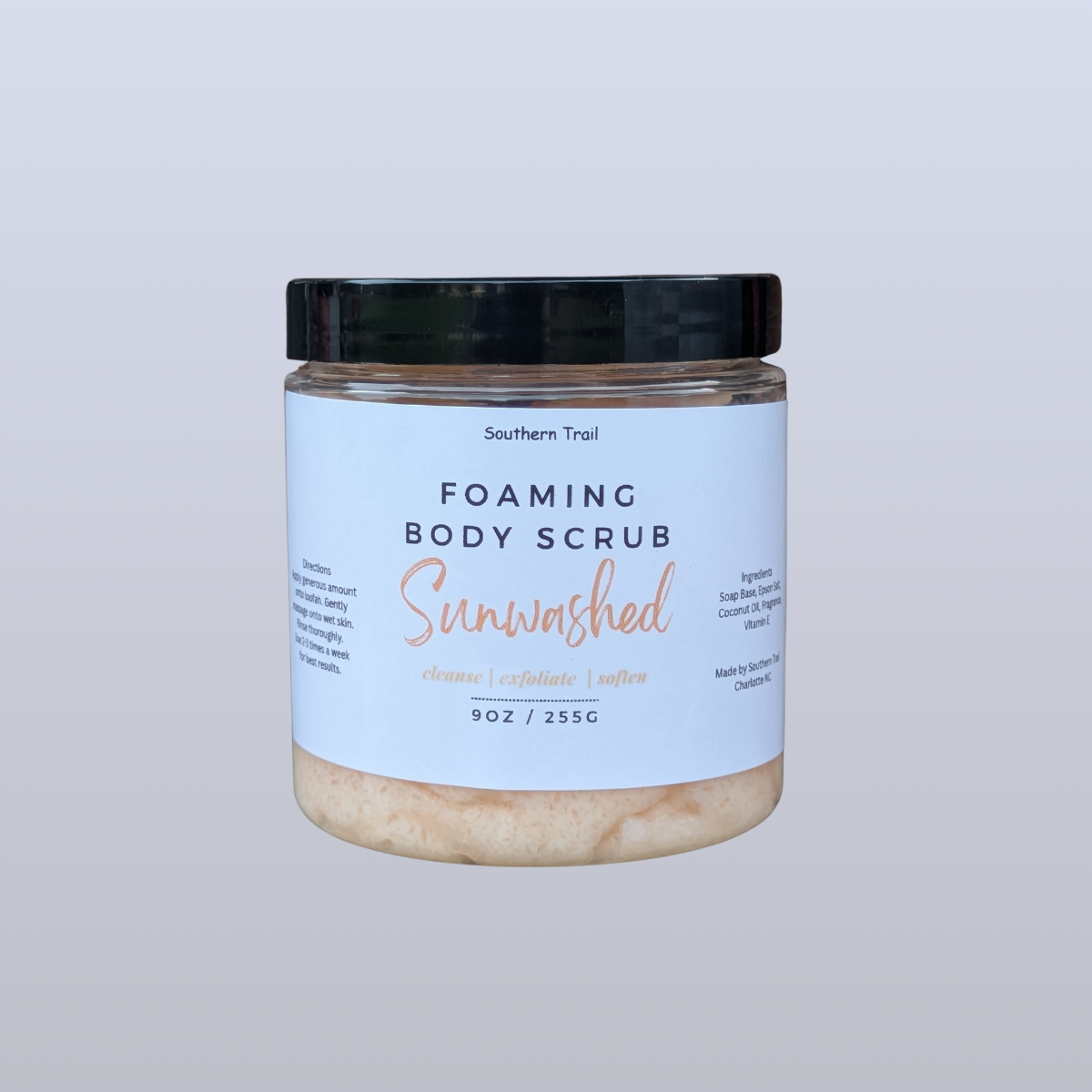 Sunwashed Foaming Body Scrub