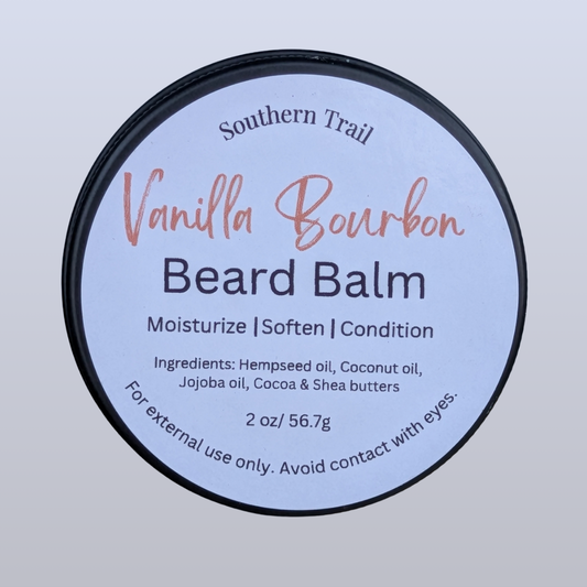 Vanilla Bourbon Beard Balm