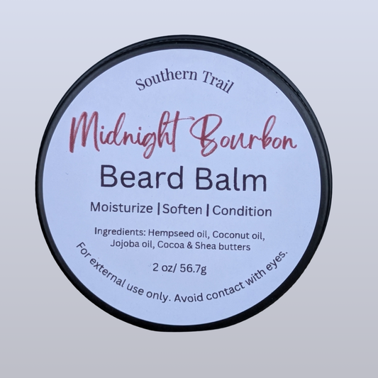 Midnight Bourbon Beard Balm