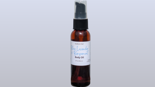 Blue Lavender & Bergamot Body Oil