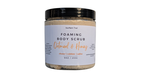 Oatmeal & Honey Foaming Body Scrub