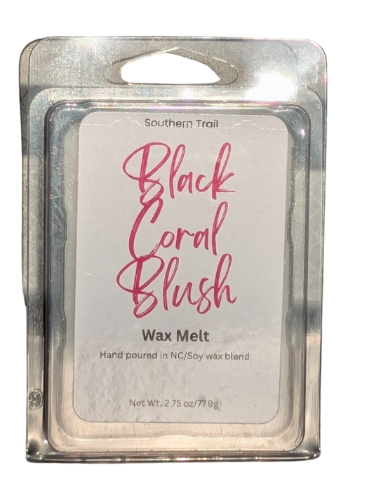 Black Coral Blush Wax Melt