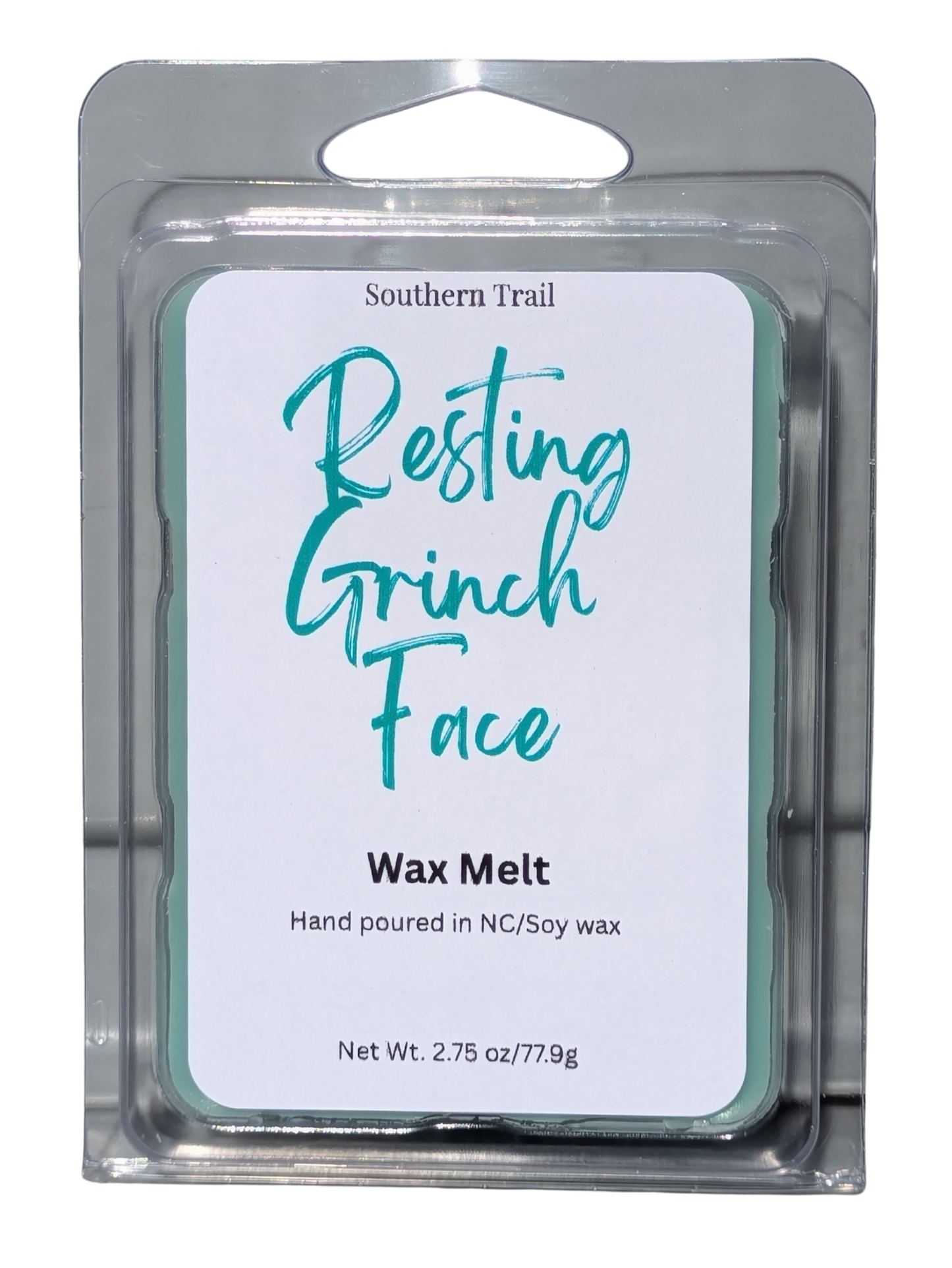 Resting Grinch Face Wax Melt