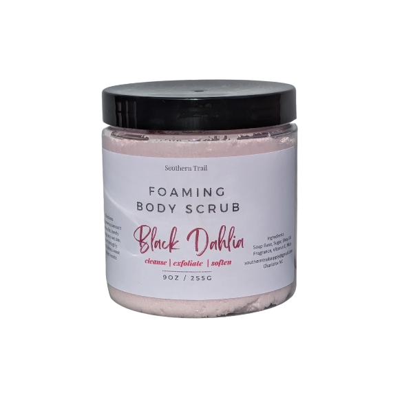 Black Dahlia Foaming Body Scrub